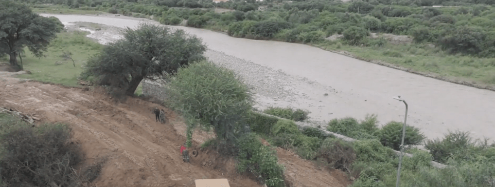 ALCALDE Y VECINOS INICIARON OBRA DE AMPLIACIÓN DE LA COSTANERA DEL&nbsp;SUR