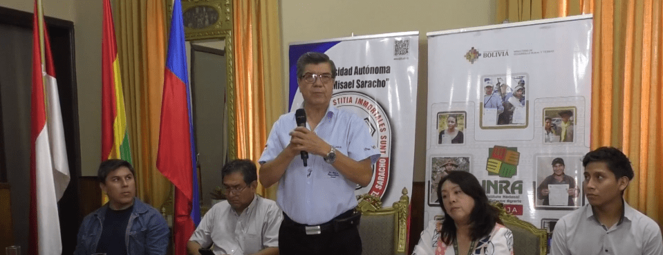 UAJMS Y EL INRA FIRMAN CONVENIO PARA PASANTIAS DE&nbsp;ESTUDIANTES