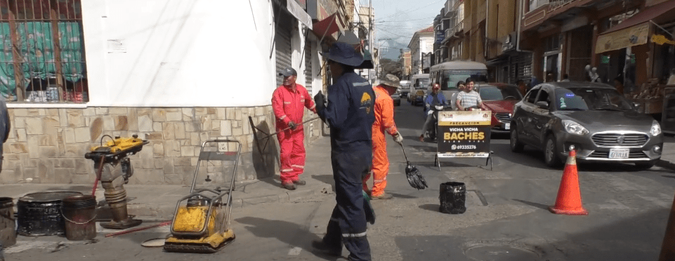 VICHA BACHES: RECAPAMIENTO DE CALLES SUPERA 250 MIL METROS&nbsp;CUADRADOS