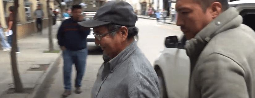 C.C. PRESENTA DENUNCIA CONTRA LINO CONDORI POR DEUDAS CON LA&nbsp;JUSTICIA