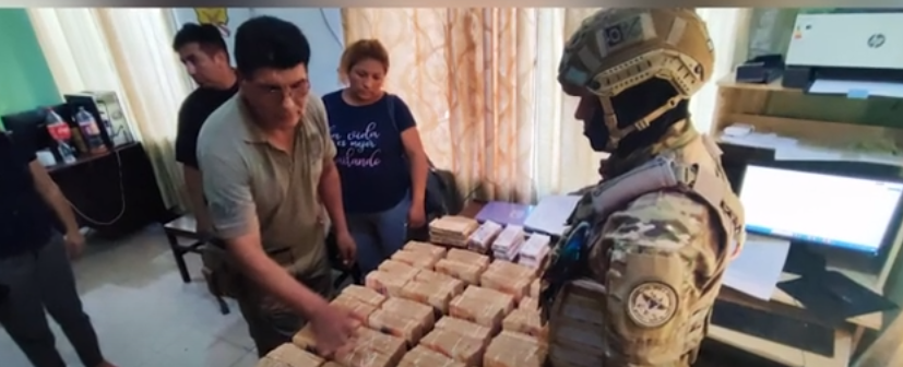 INCAUTAN 25 MILLONES Y APREHENDEN A MUJER POR LEGITIMACIÓN DE&nbsp;GANANCIAS