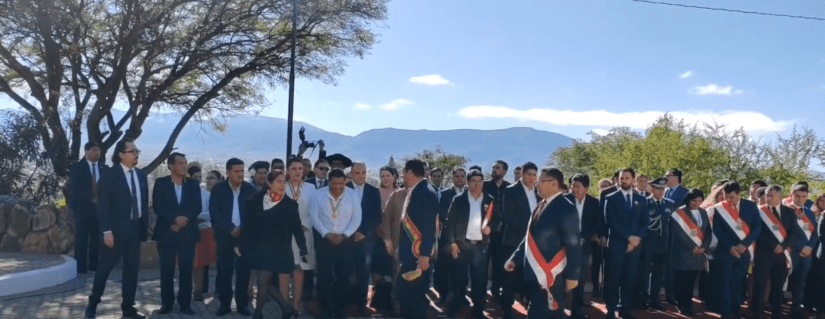 ACTOS Y ENTREGA DE OBRAS MARCARON ANIVERSARIO CÍVICO DE&nbsp;TARIJA