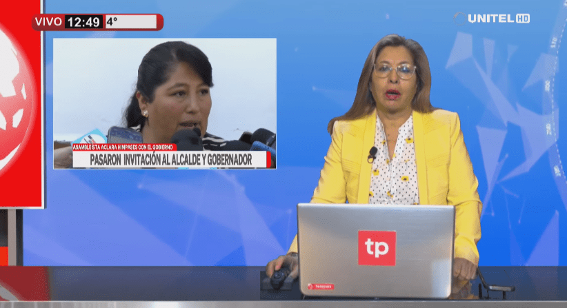 TELEPAIS MERIDIANO UNITEL TARIJA EN DIRECTO MARTES 16 DE ABRIL DEL&nbsp;2024