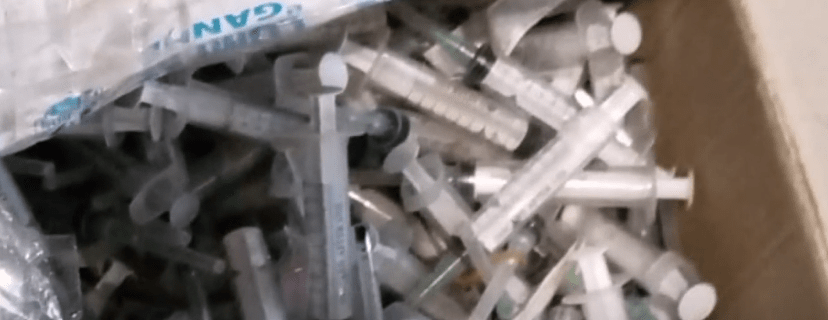 ENCUENTRAN JERINGAS USADAS TRAS SERENATA A TARIJA EL 14 DE&nbsp;ABRIL