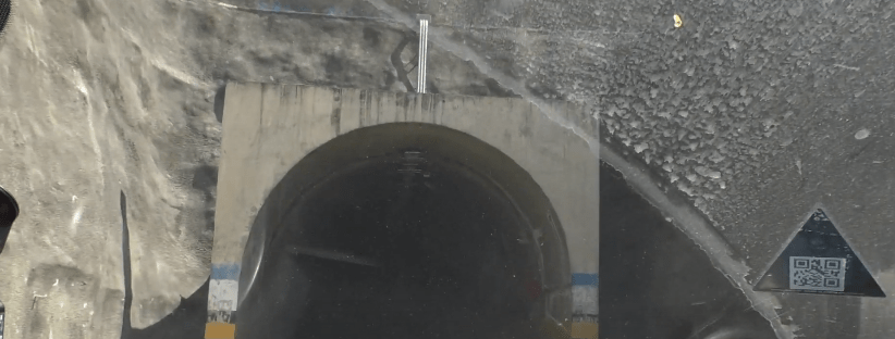 TÚNEL A OSCURAS: SOLO UNA CUARTA PARTE DE FOCOS FUNCIONAN EN FALDA LA&nbsp;QUEÑUA