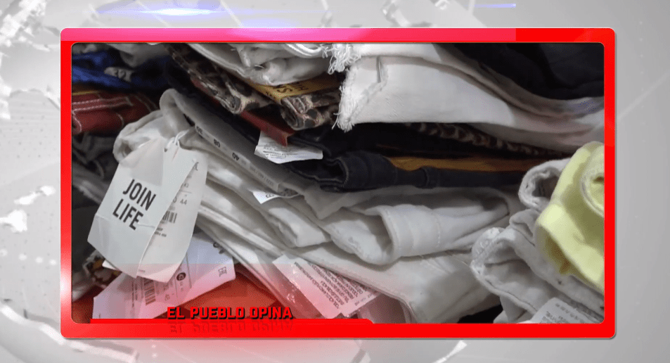 PESE A ESTAR PROHÍBIDA VENTA DE ROPA USADA ESTA CRECE DÍA A&nbsp;DÍA