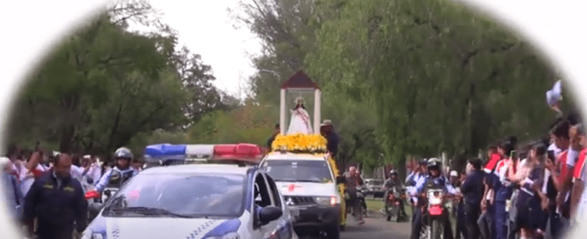 LA IMAGEN DE CHAGUAYA LLEGA A TARIJA DESPUÉS DE 10&nbsp;AÑOS