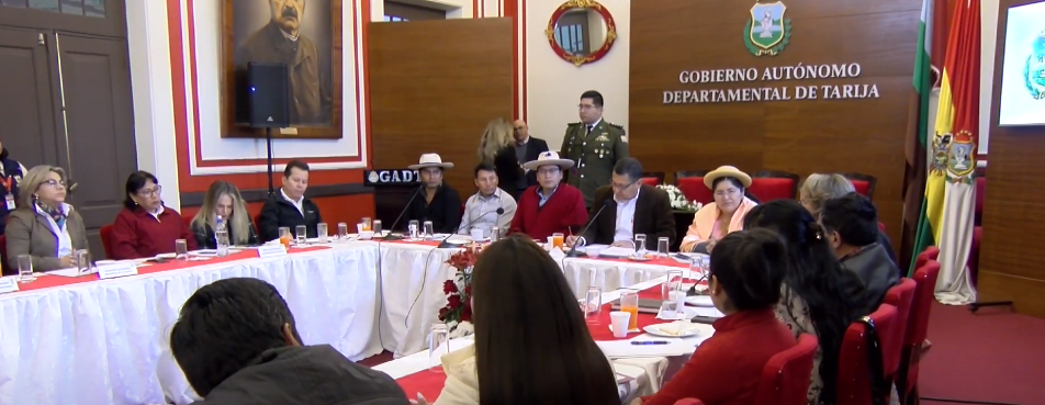 POTOSÍ Y TARIJA ACUERDAN CONSTRUÍR UN PUENTE SOBRE EL RÍO SAN JUAN DEL&nbsp;ORO