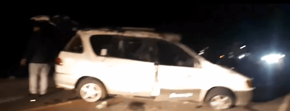 INVESTIGAN A CHOFER DE MINIVAN POR LESIONES GRAVISIMAS EN&nbsp;ACCIDENTE