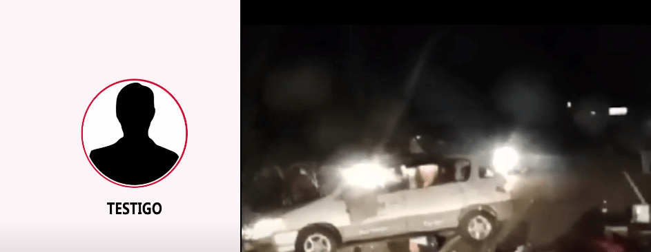 TESTIGO ASEGURA QUE NO HUBO ANIMAL ALGUNO QUE PROVOCARA VUELCO DE&nbsp;MINIVAN