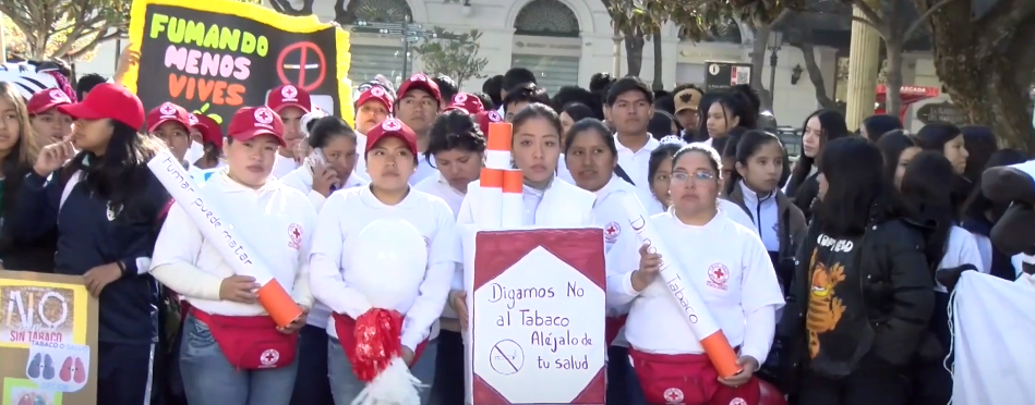 CONMEMORAN “DÍA MUNDIAL SIN TABACO” CON LLAMADOS A EVITAR EL&nbsp;VICIO