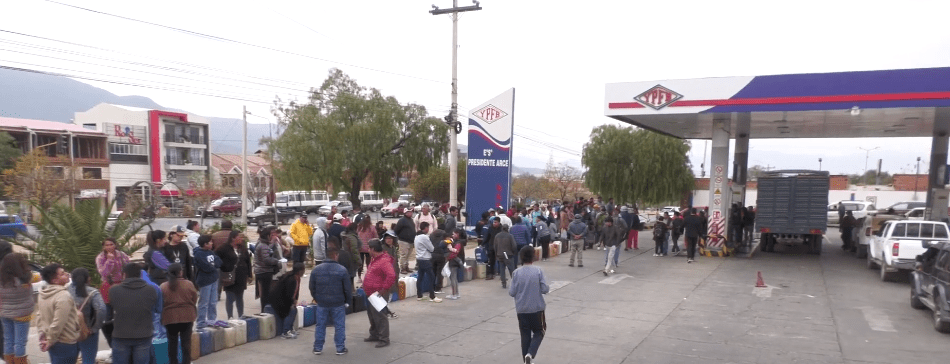 CÍVICOS CONFIRMAN MARCHA DE PROTESTA POR FALTA DE CARBURANTES Y&nbsp;DÓLARES