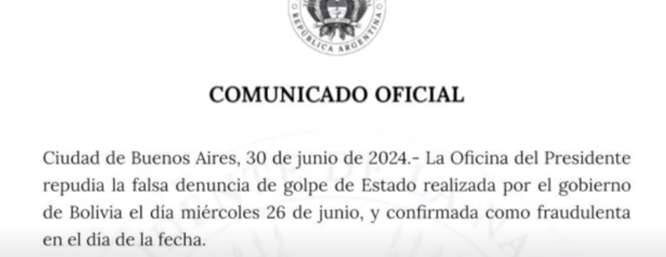 AUTORIDADES COÍNCIDEN EN CRITICAR LA INJERENCIA POLÍTICA DE&nbsp;MILEI