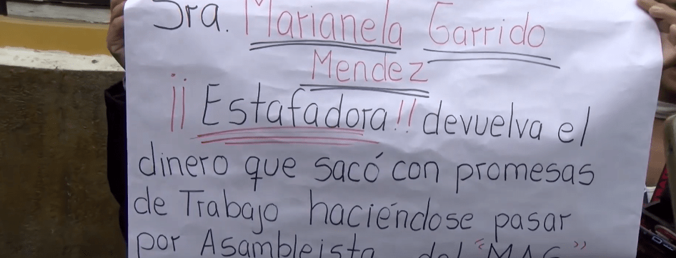 FUNCIONARIA DE LA ASAMBLEA HABRÍA ESTAFADO VENDIENDO&nbsp;CARGOS