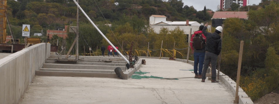 ALCALDE TORRES: PUENTE 4 DE JULIO INGRESARÁ EN SERVICIO EN&nbsp;SEPTIEMBRE