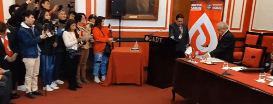 CELEBRACIÓN : BANCO DE SANGRE CUMPLIÓ 20 AÑOS SALVANDO&nbsp;VIDAS