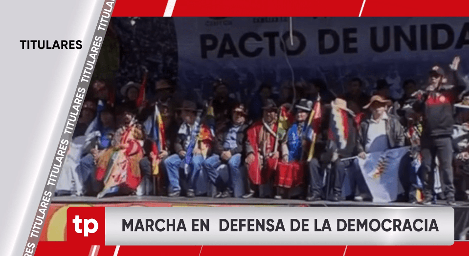 TITULARES TELEPAIS TARIJA LUNES 15 DE JULIO DE&nbsp;2024