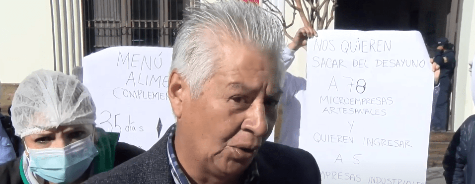 80 PROVEEDORES PROTESTAN PORQUE MUNICIPIO ENTREGÓ DESAYUNO A 5&nbsp;EMPRESAS