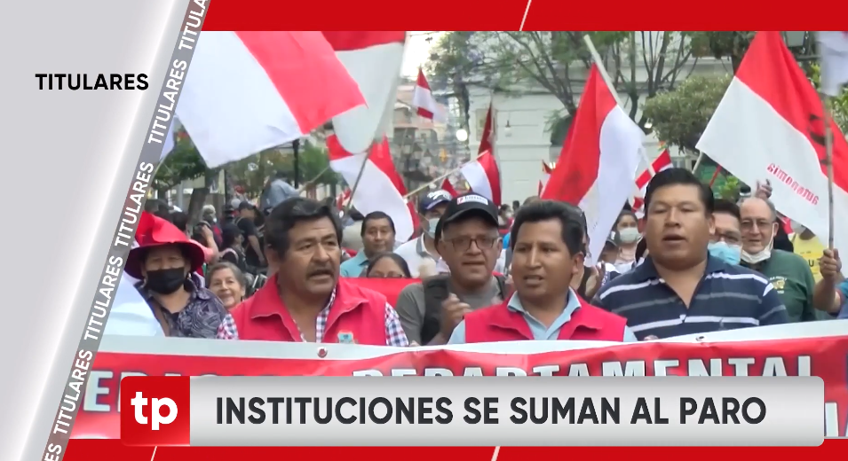 TITULARES TELEPAIS TARIJA LUNES 29 DE JULIO DE&nbsp;2024