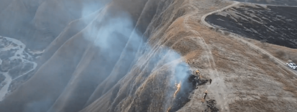 POR INCENDIOS Y VENTARRONES REDUCE LA CALIDAD DEL AIRE EN&nbsp;TARIJA