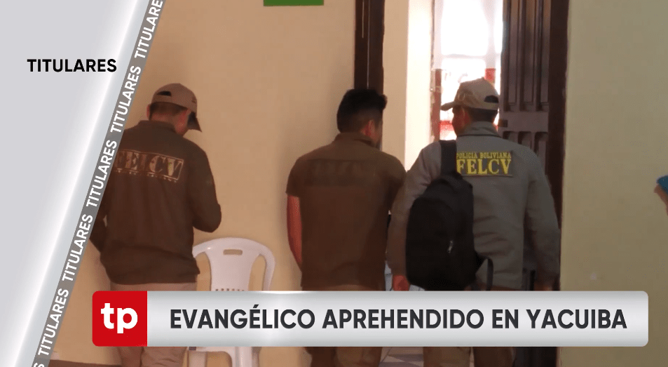 TITULARES TELEPAIS TARIJA LUNES 12 DE AGOSTO DE&nbsp;2024