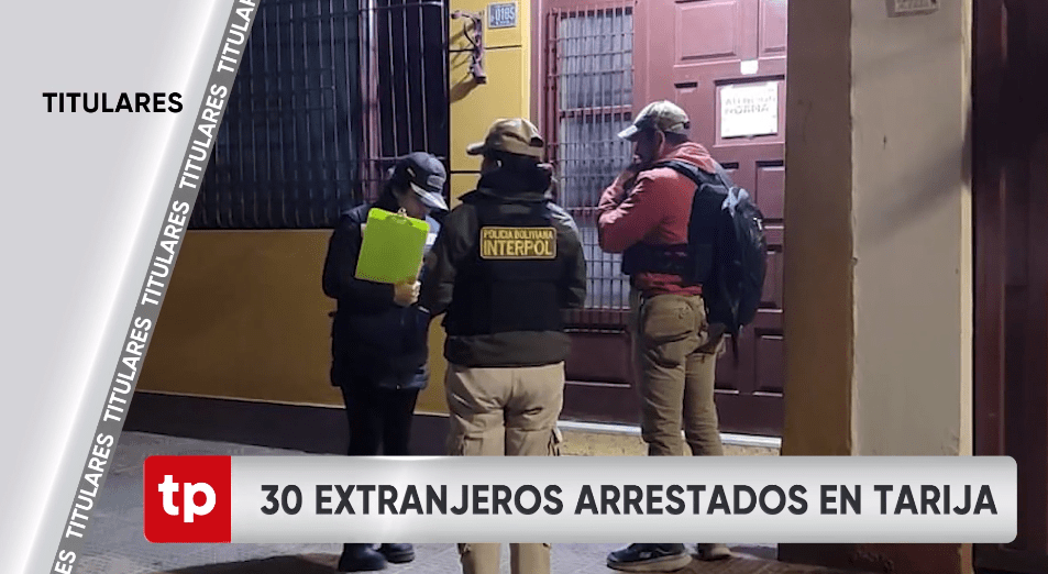 TITULARES TELEPAIS TARIJA JUEVES 22 DE AGOSTO DE&nbsp;2024