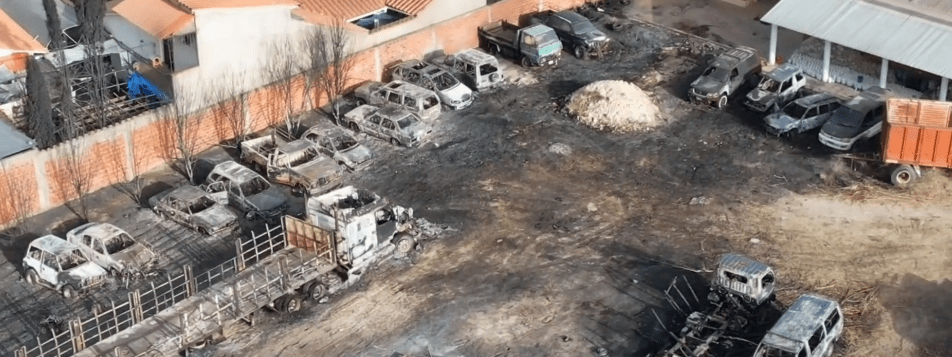 PARA SOFOCAR INCENDIO EN DIRCABI SE UTILIZÓ MÁS DE 50 MIL LITROS DE&nbsp;AGUA