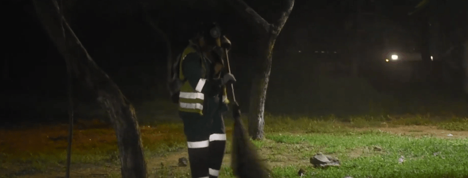 EMAT INSTALÓ MAS DE 20 CONTENEDORES PARA QUE PEREGRINOS ECHEN SU&nbsp;BASURA