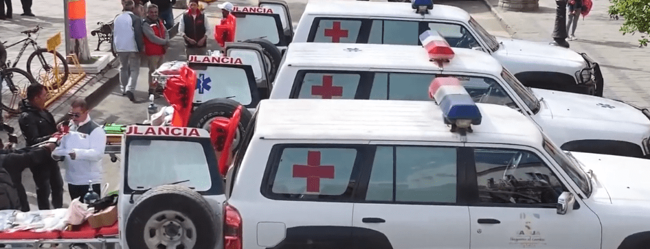 TORRES ENTREGA EQUIPAMIENTO PARA AMBULANCIA DE POSTAS&nbsp;SANITARIAS