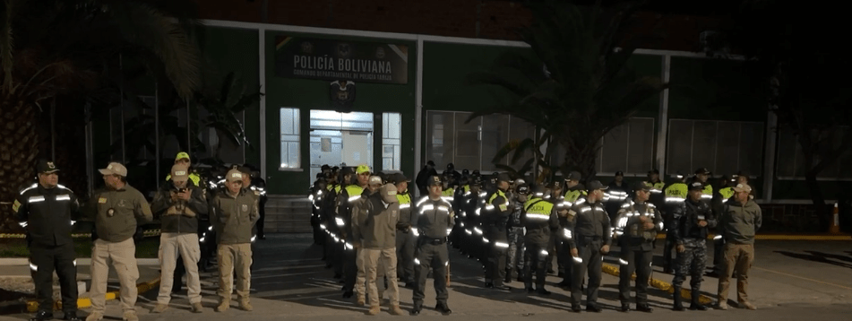 POLICÍA EN ALERTA  Y ORDENA LE ACUARTELAMIENTO ANTE MARCHA DEL&nbsp;EVISMO