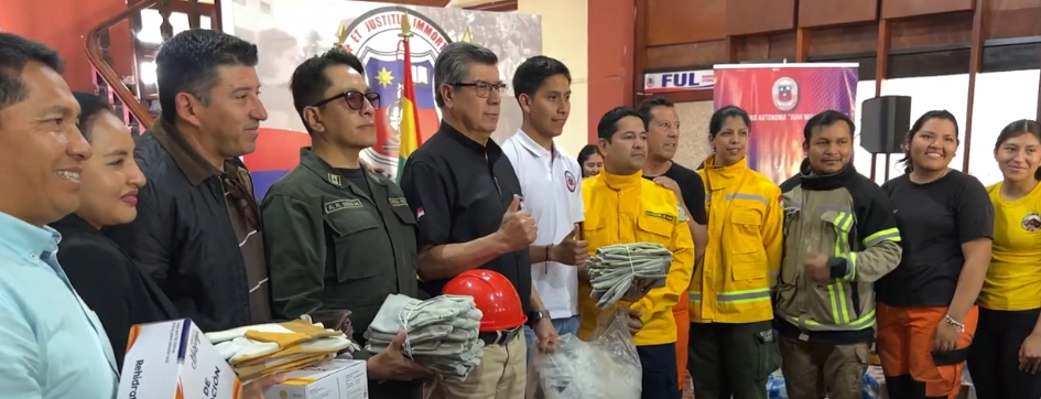 UAJMS RECAUDA 2 TONELADAS DE VÍVERES Y BS 50 MIL EN TELETÓN PARA EL&nbsp;ORIENTE