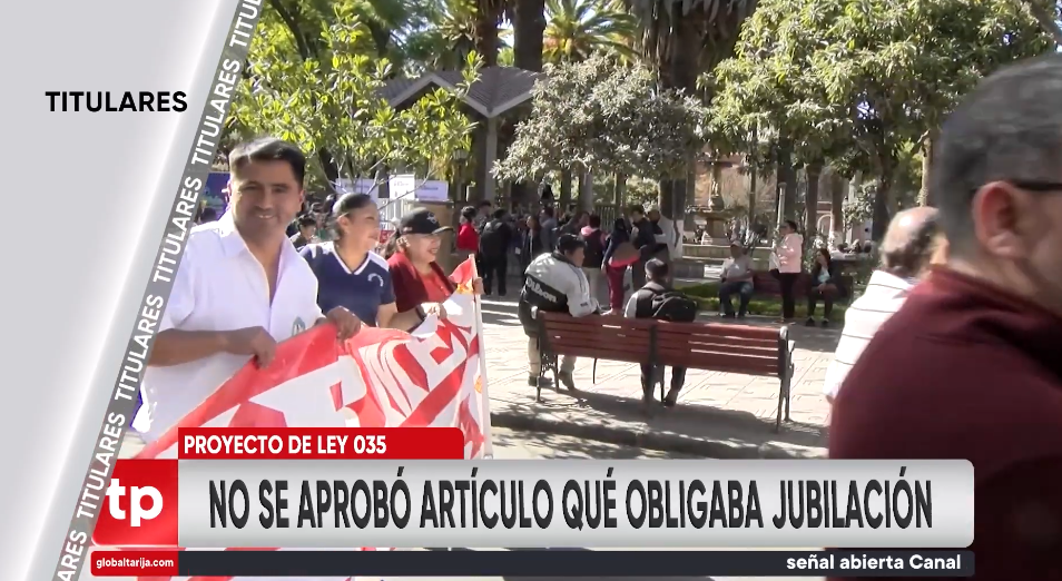 TITULARES TELEPAIS TARIJA viernes 20 de septiembre de&nbsp;2024