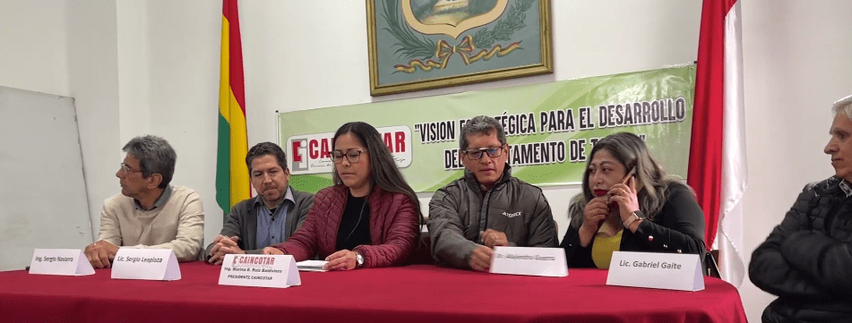 CAINCOTAR PRESENTA PLAN ESTRATÉGICO PARA EL DESARROLLO DE&nbsp;TARIJA