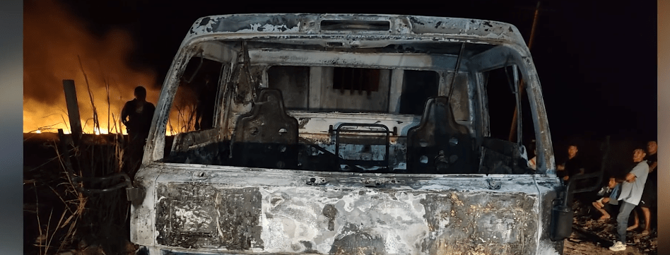 CHOFER DE VOLQUETA FALLECE CALCINADO DURANTE UN INCENDIO EN&nbsp;BERMEJO