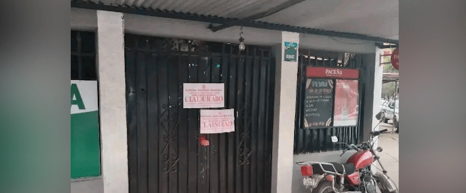 INTENDENCIA CLAUSURA TEMPORALMENTE 2 CANTINAS QUE OPERABAN&nbsp;ILEGALMENTE