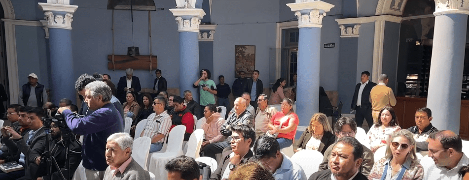 TSE PRESENTA PADRÓN ELECTORAL EN TARIJA LOS PARTIDOS ACCEDERÁN A DATOS&nbsp;TRANSPARENTES