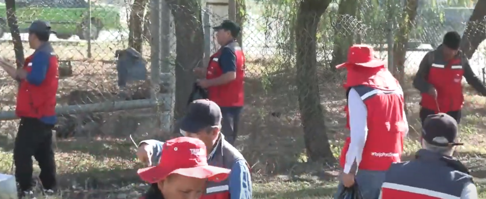 LEVANTAN DECENAS DE TONELADAS DE BASURA DE CALLES Y&nbsp;PARQUES