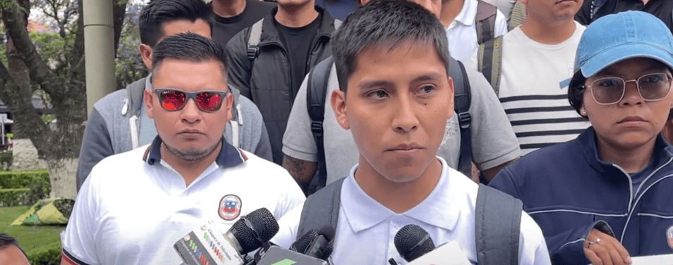 UNIVERSITARIOS PROTESTAN:  MICROS ELIMINARON LA TARIFA DE&nbsp;ESTUDIANTE