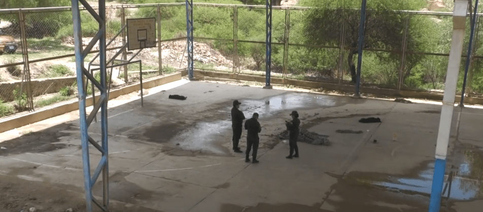 ENCUENTRAN UN CUERPO SIN VIDA EN UNA CANCHA DE&nbsp;BALONCESTO