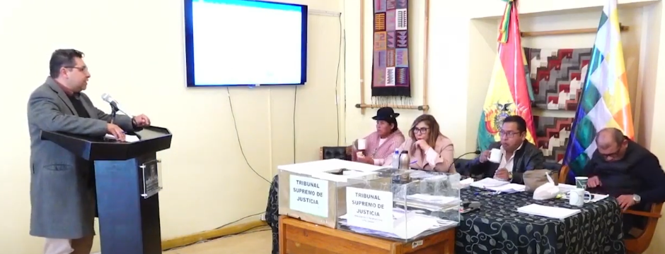 TRIBUNAL CONSTITUCIONAL ANULA PARCIALMENTE ELECCIÓN&nbsp;JUDICIAL