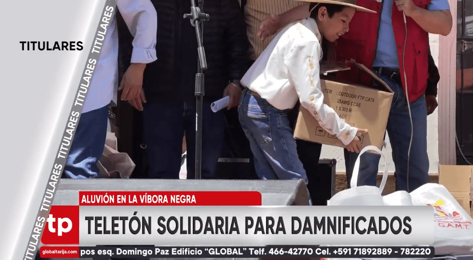 TITULARES TELEPAIS TARIJA viernes 8 de noviembre de&nbsp;2024