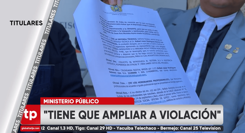 TITULARES TELEPAIS TARIJA jueves 14 de noviembre de&nbsp;2024