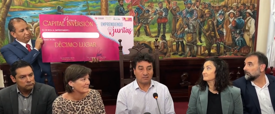 ALCALDÍA DE TARIJA RECIBE APOYO ESPAÑOL PARA EL FONDO DE&nbsp;EMPRENDIMIENTOS