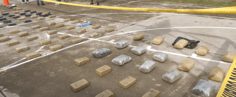 DECOMISAN 500 KILOS DE MARIHUANA POR UN VALOR DE CASI MEDIO&nbsp;MILLÓN