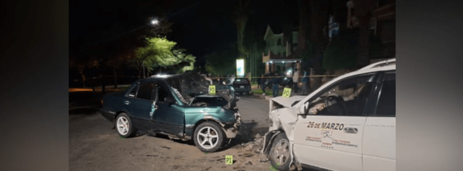 EXCESOS CON EL ALCOHOL PROVOCA 2 ACCIDENTES CON SALDO DE&nbsp;HERIDOS