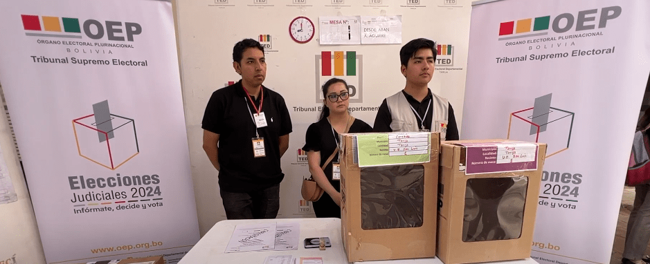 TODO LISTO PARA ELECCIÓN DE MAGISTRADOS; EN TARIJA CONSULTA SERÁ&nbsp;PARCIAL