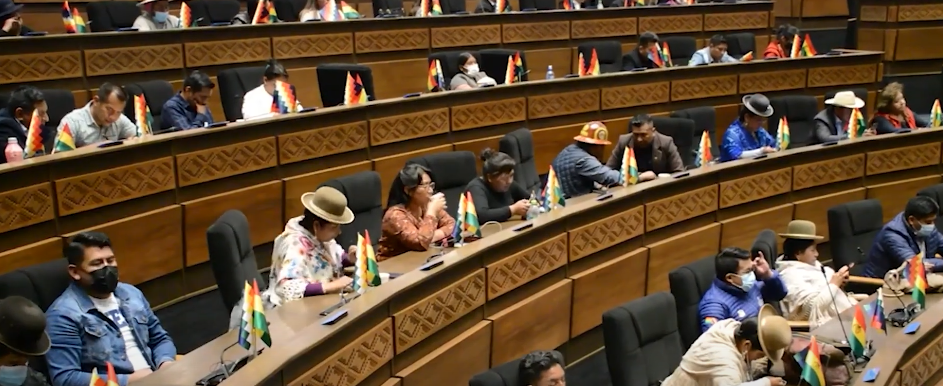 RESISTEN RESCESO EN ASAMBLEA PLURINACIONAL DICTADO POR&nbsp;CHOQUEHUANCA