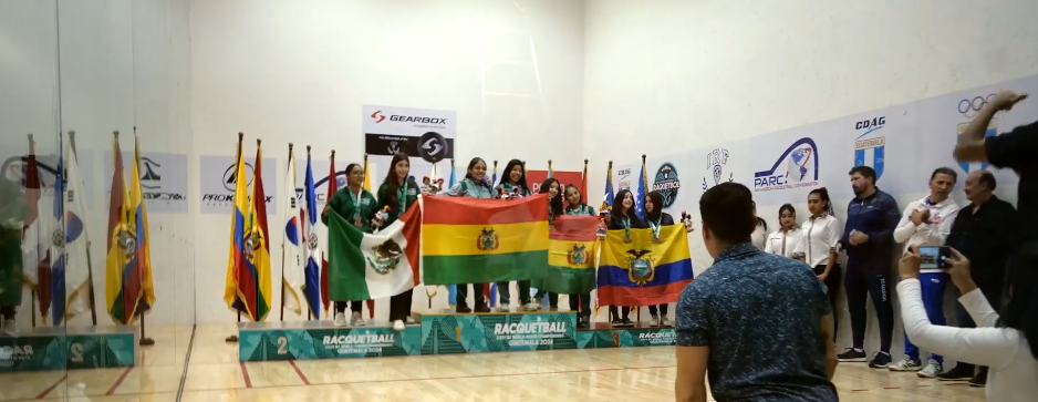 DEPORTISTA TARIJEÑA DESTACA EN  MUNDIAL DE RAQUETBOL EN&nbsp;GUATEMALA