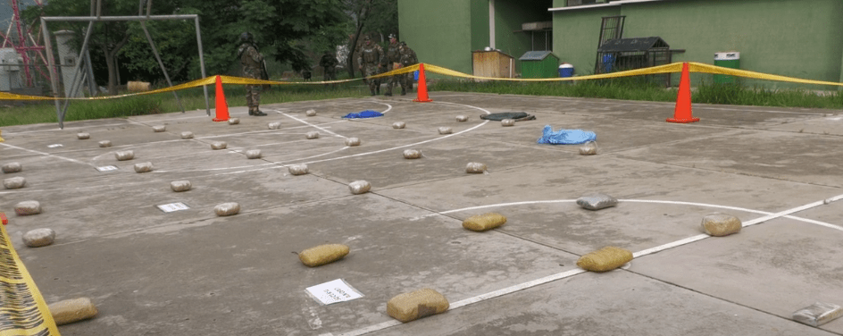 EN 5 OPERATIVOS INCAUTAN MAS DE 47 KILOS DE MARIHUANA Y&nbsp;COCAÍNA