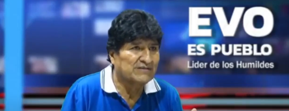 PIDEN QUE EVO DEJE DE INTRANQUILIZAR AL&nbsp;PUEBLO